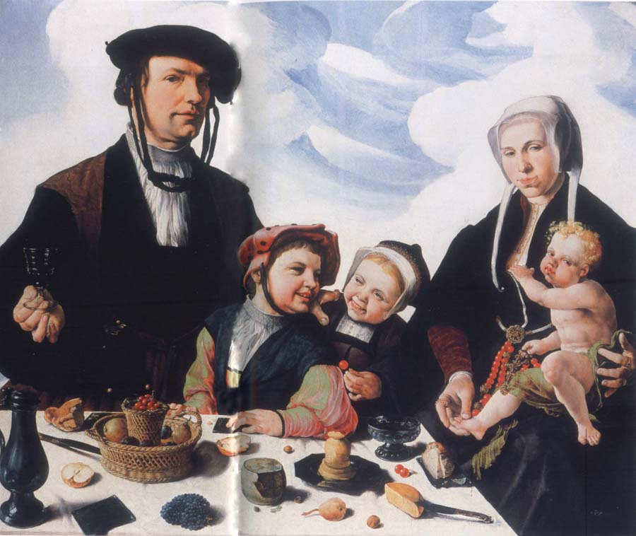 Art collections national the Haarlemer patrician Pieter Jan Foppeszoon with its family